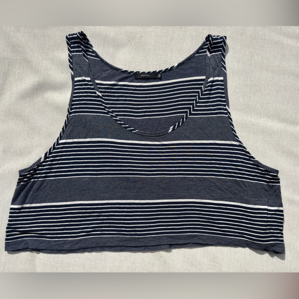 Lot of 3 Aritzia cropped tanks size large